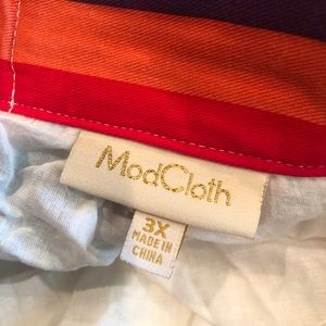 ModCloth Rainbow Aspiration Skirt